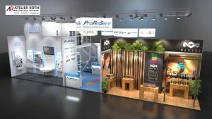 3D Visualisierung Messestand