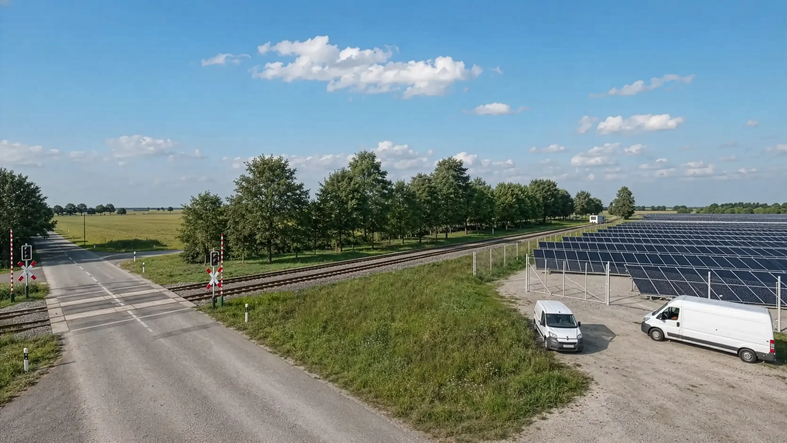 Solarpark Visualisierung